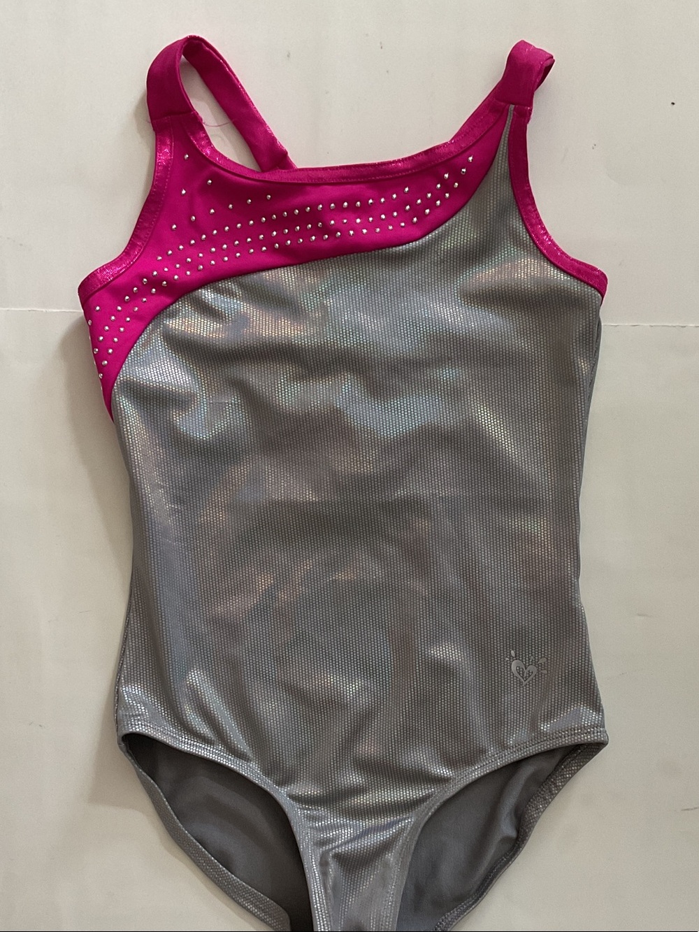 Justice Active Silver Leotard
